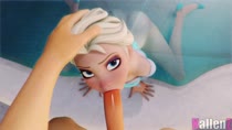 3D Animated Blender Elsa_the_Snow_Queen Frozen_(film) Sound kallenz // 1280x720 // 4.3MB // webm