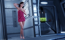 3D Commander_Shepard Femshep Mass_Effect Wayward3D // 3840x2400 // 579.9KB // jpg