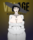 Alcina_Dimitrescu Animated Resident_Evil Resident_Evil_Village TVComrade // 800x960 // 6.2MB // gif