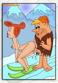 Barney_Rubble CartoonValley The_Flintstones Wilma_Flintstone // 600x852 // 94.5KB // jpg
