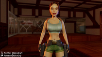3D Alicecry Animated Lara_Croft Sound Tomb_Raider Tomb_Raider_I–III_Remastered // 1920x1080, 15.7s // 18.7MB // mp4