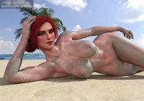 3D EntitledGoose69 The_Witcher_3__Wild_Hunt Triss_Merigold // 2000x1414 // 516.0KB // jpg