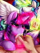 DimWitDog My_Little_Pony_Friendship_Is_Magic Princess_Celestia Twilight_Sparkle // 1131x1500 // 399.8KB // jpg