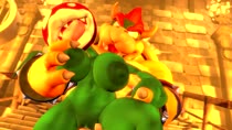 3D Animated Bowser Piranha_Plant Sound Source_Filmmaker Super_Mario_Bros // 1920x1080 // 17.3MB // mp4