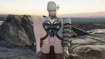 3D Animated Blender Kaine NieR_Replicant Nier SaveAss Sound // 1280x720, 10s // 10.5MB // webm