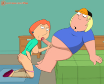 Animated Chris_Griffin Family_Guy Lois_Griffin Sfan // 900x728 // 1.3MB // gif