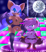 Amy_Rose Rouge_The_Bat Sonic_(Series) // 2225x2500 // 2.9MB // jpg