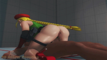 3D Animated Cammy_White Street_Fighter Street_Fighter_V // 1280x720 // 3.2MB // gif