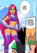DC_Comics Robin Starfire Teen_Titans Tekuho // 2480x3507 // 759.1KB // jpg