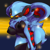 Luxray_(Pokémon) Pokemon datfoxass // 1000x1000 // 743.8KB // png