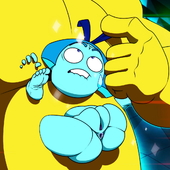 Aquamarine No_One_(artist) Steven_Universe Topaz // 1120x1120 // 449.3KB // jpg