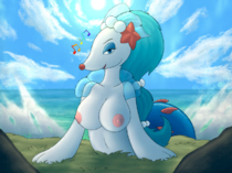 Pokemon Pokemon_Sun_and_Moon Primarina_(Pokemon) // 1280x959 // 1.7MB // png