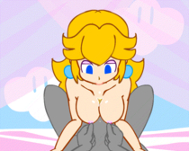Animated Princess_Peach Super_Mario_Bros minus8 // 500x400 // 428.6KB // gif