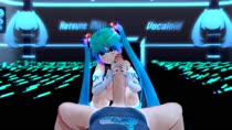 3D Animated Blender Hatsune_Miku Sound Vocaloid mantis-x // 1280x720 // 34.0MB // webm