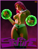 3D Blender SnafuSevSix Starfire Teen_Titans // 2044x2619 // 20.7MB // png