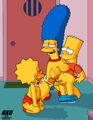 Bart_Simpson Lisa_Simpson Marge_Simpson The_Simpsons gkg // 934x1200 // 432.9KB // jpg