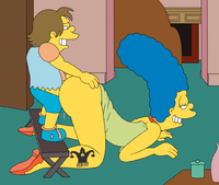 Animated Jester Marge_Simpson Nelson_Muntz The_Simpsons // 1050x889 // 395.2KB // gif