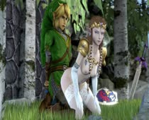 3D Animated Link Princess_Zelda Source_Filmmaker The_Legend_of_Zelda greatm8 // 1280x720 // 456.2KB // webm