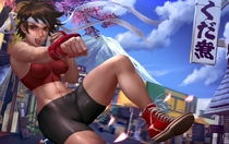 Logan_Cure Sakura_Kasugano Street_Fighter // 5043x3172 // 1.2MB // jpg