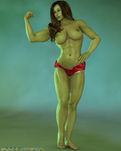 3D Avengers Marvel_Comics She-Hulk_(Jennifer_Walters) Trimarchi // 2000x2500 // 414.3KB // jpg
