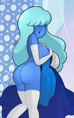 Sapphire_(Steven_Universe) Steven_Universe blushmallet // 750x1200 // 449.5KB // png