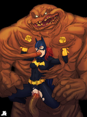 Batgirl Clayface DC_Comics pumpkinsinclair // 1280x1718 // 429.1KB // jpg