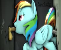 3D Animated My_Little_Pony_Friendship_Is_Magic Rainbow_Dash Source_Filmmaker SuperNuzzler // 854x480 // 520.7KB // webm
