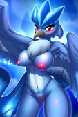 Articuno_(Pokémon) Pokemon elPatrixF // 682x1023 // 1.2MB // png