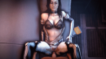 Animated Commander_Shepard Mass_Effect Miranda_Lawson Source_Filmmaker // 1280x720 // 13.8MB // gif