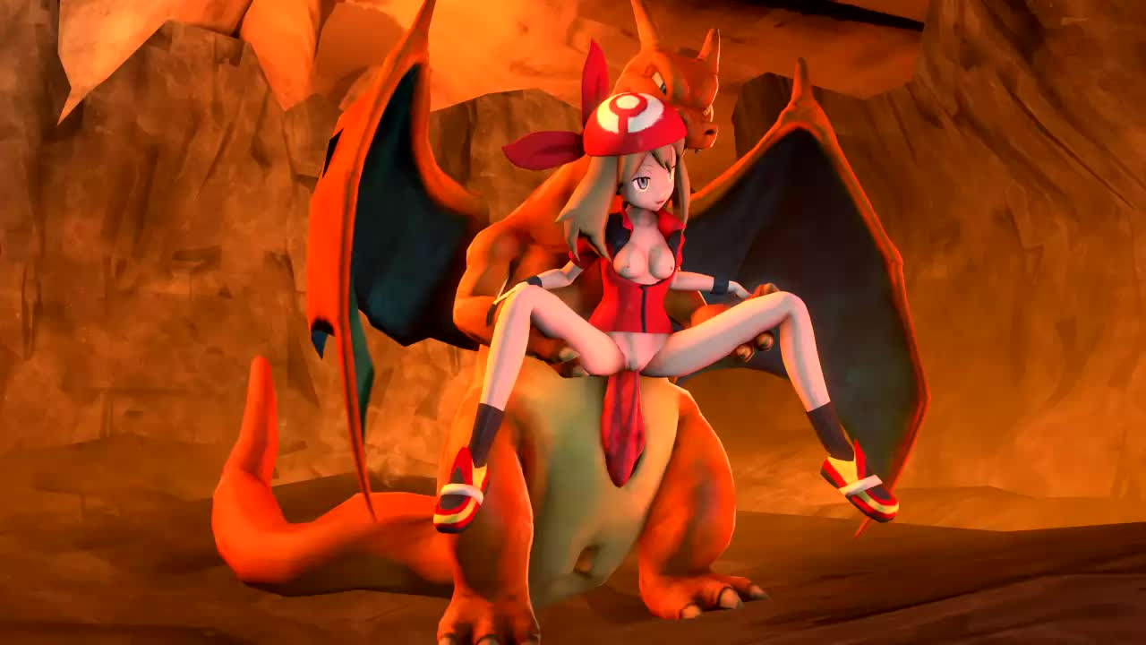 3D Animated Charizard_(Pokemon)‎ DevilsCry May Pokemon Source_Filmmaker // 1280x720 // 745.2KB // webm