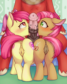 Apple_Bloom Babs_Seed Fearingfun My_Little_Pony_Friendship_Is_Magic // 2000x2500 // 2.7MB // png