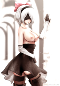 Android_2B Nier_Automata // 1447x2046 // 1.7MB // png