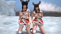 Dead_or_Alive Dead_or_Alive_5_Last_Round Hitomi Hitomi_(Dead_or_Alive) Hitomiluv3r Nyotengu Nyotengu_(Dead_or_Alive) // 3840x2160 // 4.8MB // jpg
