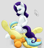 Applejack Coco_Pommel GeFauz My_Little_Pony_Friendship_Is_Magic Rarity // 1280x1401 // 752.8KB // png