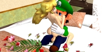 3D Luigi Princess_Peach Super_Mario_Bros residentlover2 // 1366x705 // 277.7KB // jpg