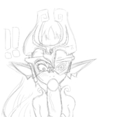 Midna RandyyButternubs The_Legend_of_Zelda // 1280x1280 // 667.4KB // png