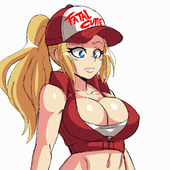 Animated SNK_Heroines Terry_Bogard // 1000x1000 // 2.5MB // gif