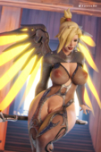 3D Apone3D Mercy Overwatch // 1707x2560 // 6.2MB // png