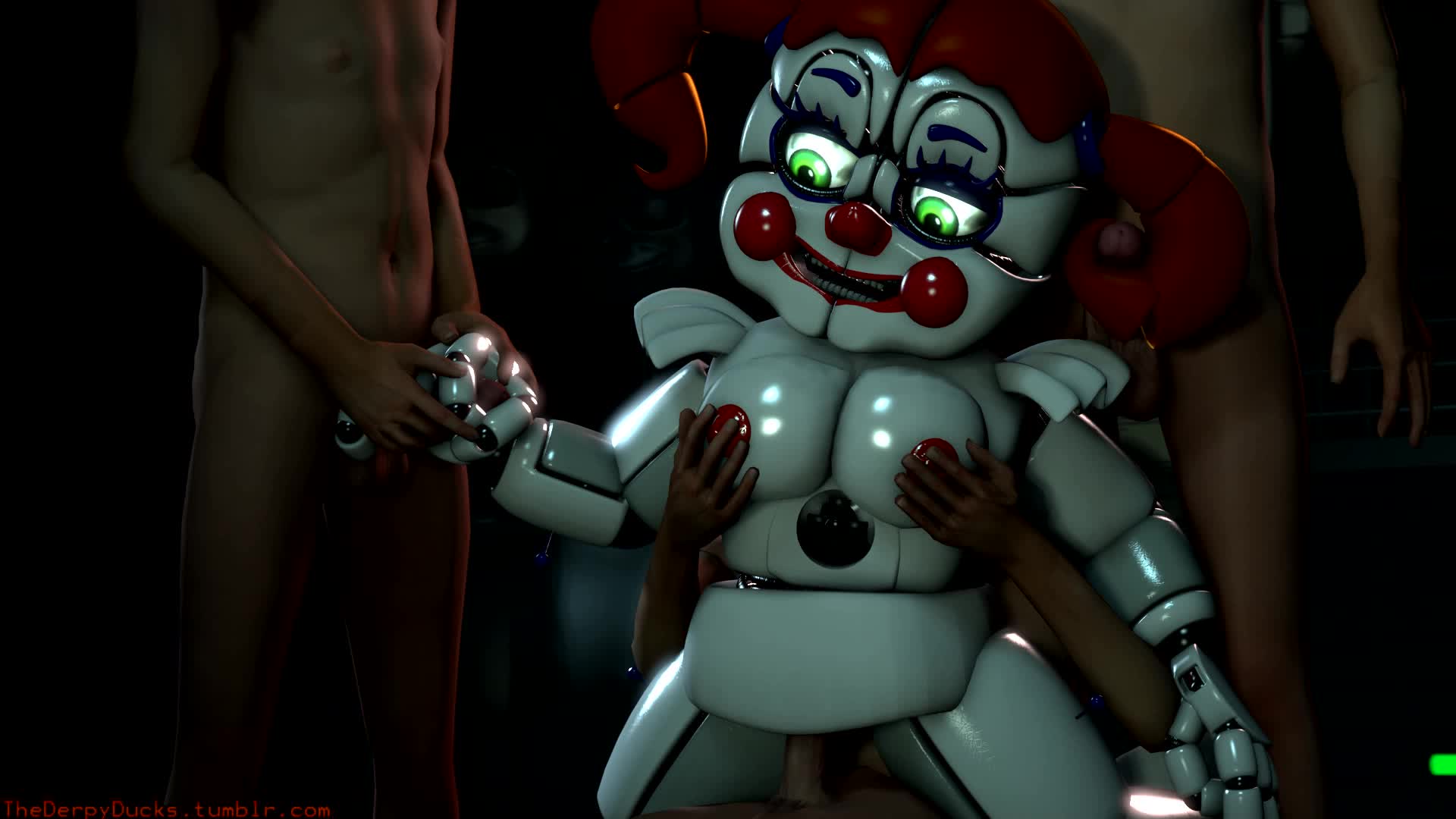 3D Animated Circus_Baby DerpyDuck Five_Nights_at_Freddy's Sister_Location Source_Filmmaker // 1920x1080 // 554.5KB // webm