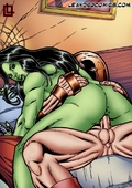 Avengers Juggernaut Marvel_Comics She-Hulk_(Jennifer_Walters) X-Men leandro_comics // 704x1000 // 283.5KB // jpg