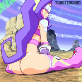 Animated Digimon Kazemon TwistedGrim // 850x850 // 9.4MB // gif