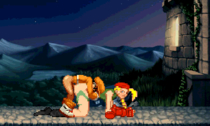 Animated Bao Cammy_White Crossover King_of_Fighters Mugen Street_Fighter // 500x301 // 483.6KB // gif