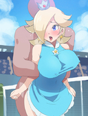 Animated Boris Princess_Rosalina Super_Mario_Bros ボリス // 600x800 // 5.5MB // gif