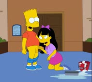 Animated Bart_Simpson Jessica_Lovejoy Sfan The_Simpsons // 960x856 // 19.2MB // webm