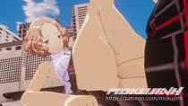 3D Animated Blender Haru_Okumura Persona Persona_(series) Persona_5 Persona_5_The_Royal Sound mokujin-hornywood // 1280x720 // 6.7MB // mp4