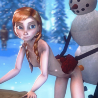 3D Animated Disney_(series) Elsa_the_Snow_Queen Frozen_(film) Princess_Anna Source_Filmmaker hantzgruber // 1024x576 // 1.5MB // webm