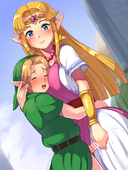 Link Princess_Zelda The_Legend_of_Zelda Young_Link // 900x1200 // 597.1KB // jpg