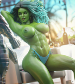 3D Marvel_Comics Noahgraphicz She-Hulk_(Jennifer_Walters) // 3000x3375 // 847.4KB // jpg