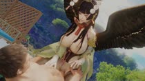 3D Animated Dead_or_Alive Nyotengu Nyotengu_(Dead_or_Alive) SavageCabbage Sound // 640x360 // 2.6MB // mp4