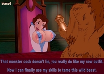 Beauty_and_the_Beast Belle Disney_(series) The_Beast_(Prince_Adam) btaco6 edit // 720x513 // 54.8KB // jpg